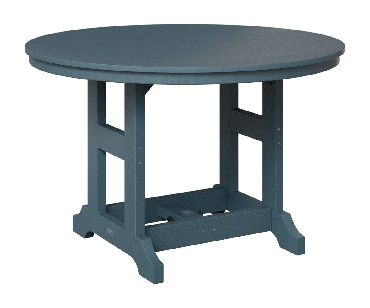 Berlin Gardens Garden Classic 48" Round Table in Slate