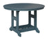 Berlin Gardens Garden Classic 48" Round Table in Slate