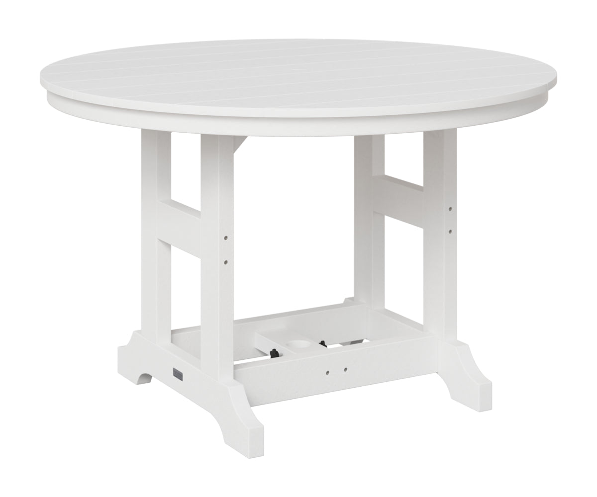 Berlin Gardens Garden Classic 48" Round Table in White