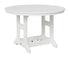 Berlin Gardens Garden Classic 48" Round Table in White