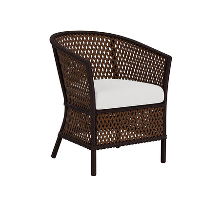 Lloyd Flanders Grand Traverse Barrel Dining Chair, lifestyle photo 1