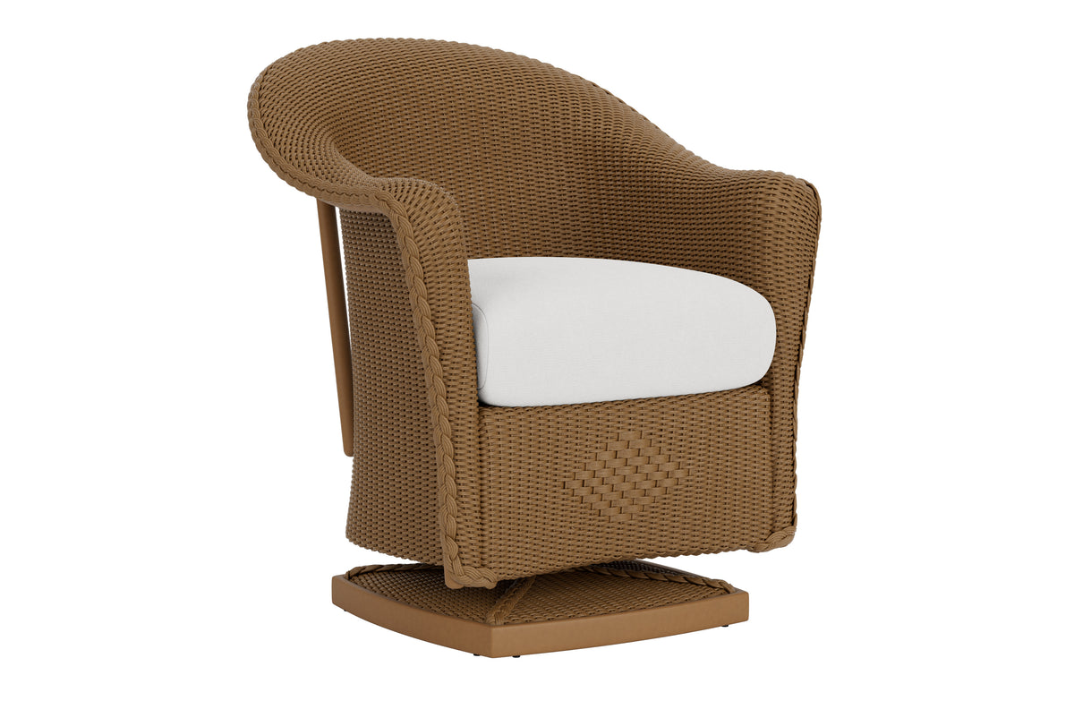 Lloyd Flanders Reflections Swivel Rocker Dining Armchair, lifestyle photo 1