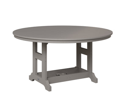Berlin Gardens Garden Classic 60" Round Table in Light Gray