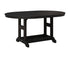 Berlin Gardens Garden Classic 44" x 64" Oblong Table in Black