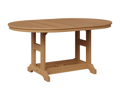 Berlin Gardens Garden Classic 44" x 64" Oblong Table in Natural Teak
