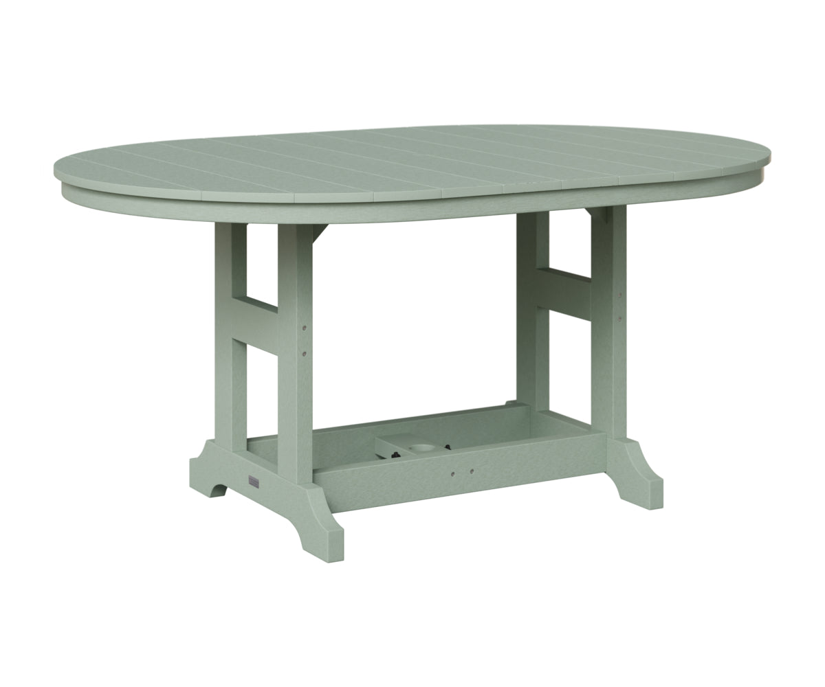 Berlin Gardens Garden Classic 44" x 64" Oblong Table in Sea Foam