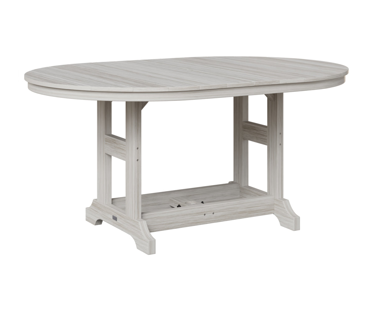 Berlin Gardens Garden Classic 44" x 64" Oblong Table in Seashell