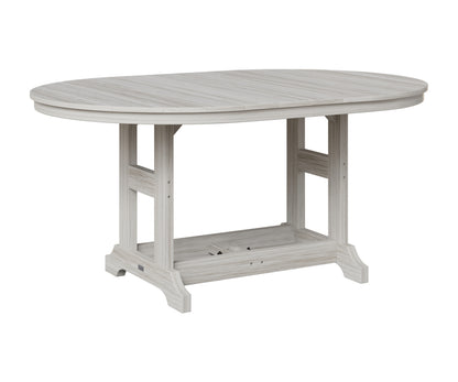 Berlin Gardens Garden Classic 44" x 64" Oblong Table in Seashell