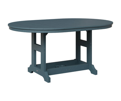 Berlin Gardens Garden Classic 44" x 64" Oblong Table in Slate