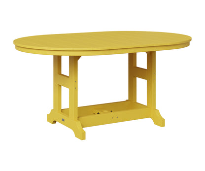 Berlin Gardens Garden Classic 44" x 64" Oblong Table in Sunburst Yellow