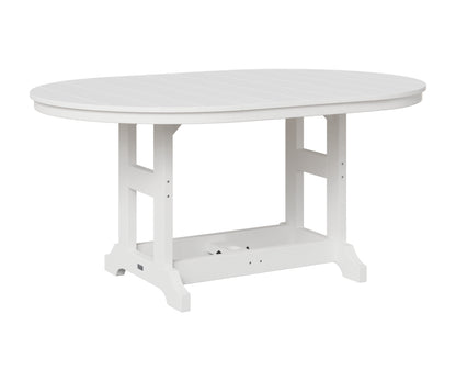 Berlin Gardens Garden Classic 44" x 64" Oblong Table in White