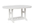 Berlin Gardens Garden Classic 44" x 64" Oblong Table in White