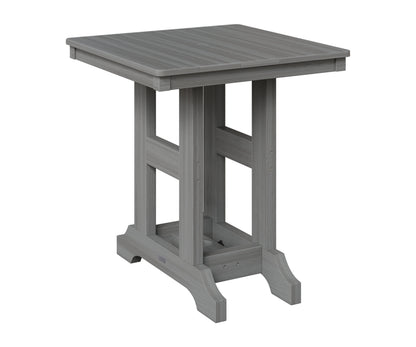 Berlin Gardens Garden Classic 28" Square Table in Driftwood Gray