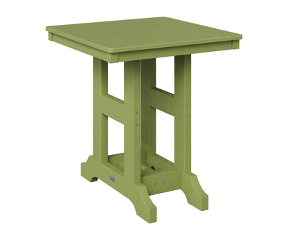 Berlin Gardens Garden Classic 28" Square Table in Kiwi Green