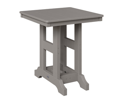 Berlin Gardens Garden Classic 28" Square Table in Light Gray