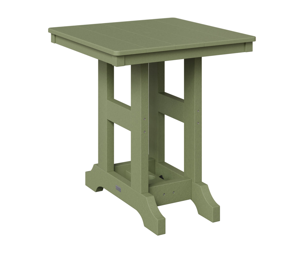 Berlin Gardens Garden Classic 28" Square Table in Sage