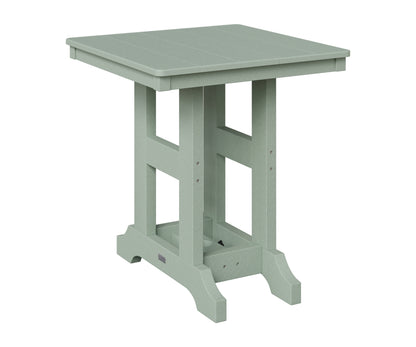 Berlin Gardens Garden Classic 28" Square Table in Sea Foam