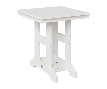 Berlin Gardens Garden Classic 28" Square Table in White