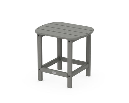 POLYWOOD South Beach 18" Side Table in Slate Grey