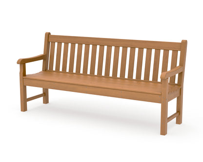 POLYWOOD Rockford 72" Bench in Natural