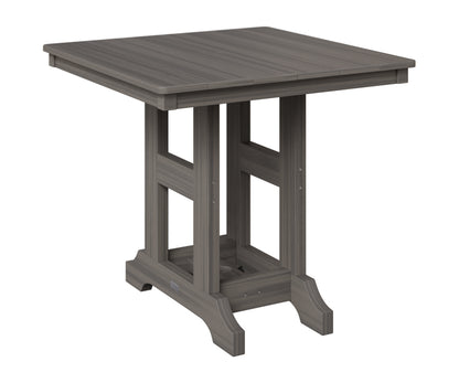 Berlin Gardens Garden Classic 33" Square Table in Coastal Gray