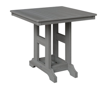Berlin Gardens Garden Classic 33" Square Table in Driftwood Gray