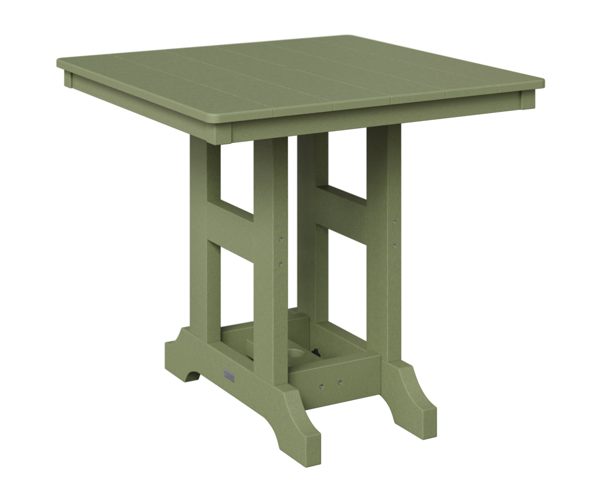Berlin Gardens Garden Classic 33" Square Table in Sage