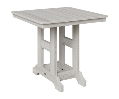 Berlin Gardens Garden Classic 33" Square Table in Seashell
