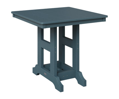 Berlin Gardens Garden Classic 33" Square Table in Slate