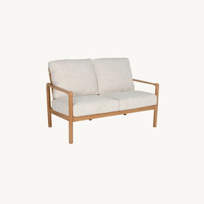 Castelle Preston Cushioned Lounge Loveseat, view 3