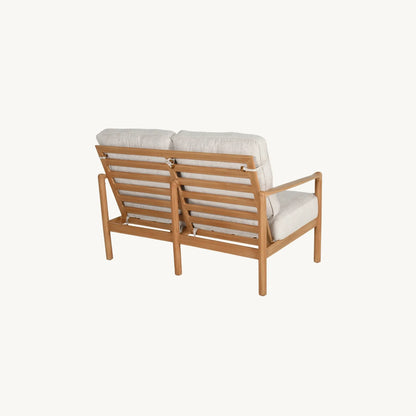 Castelle Preston Cushioned Lounge Loveseat