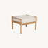 Castelle Preston Cushioned Lounge Ottoman