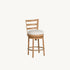 Castelle Preston Cushioned Armless Swivel Counter Stool