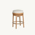 Castelle Preston Cushioned Backless Swivel Counter Stool