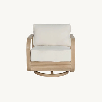 Castelle Nosara Cushioned Lounge Swivel Chair, view 5
