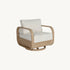 Castelle Nosara Cushioned Lounge Swivel Chair