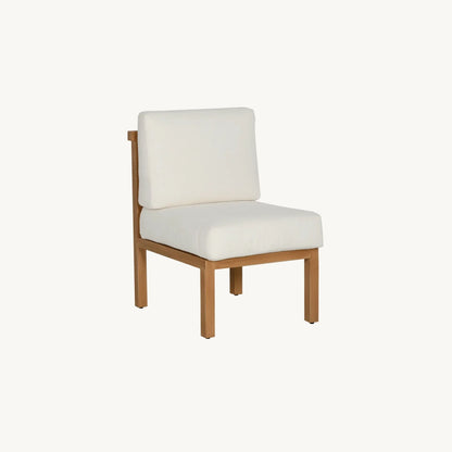 Castelle Talon Cushioned Armless Dining Chair, view 2