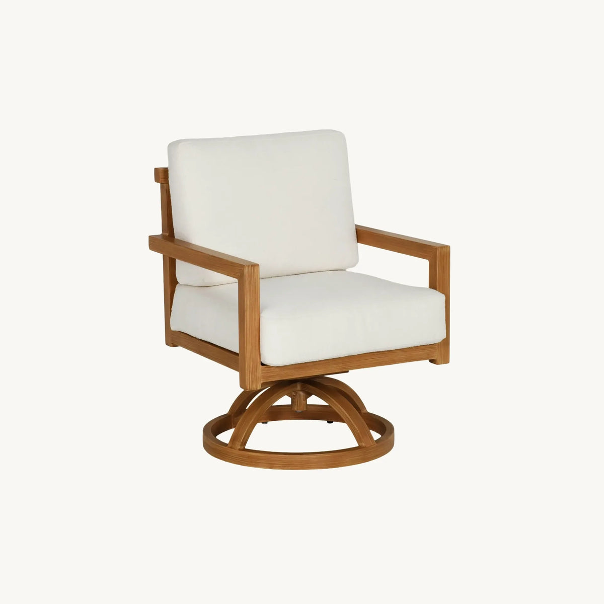 Castelle Talon Cushioned Dining Swivel Rocker, view 2