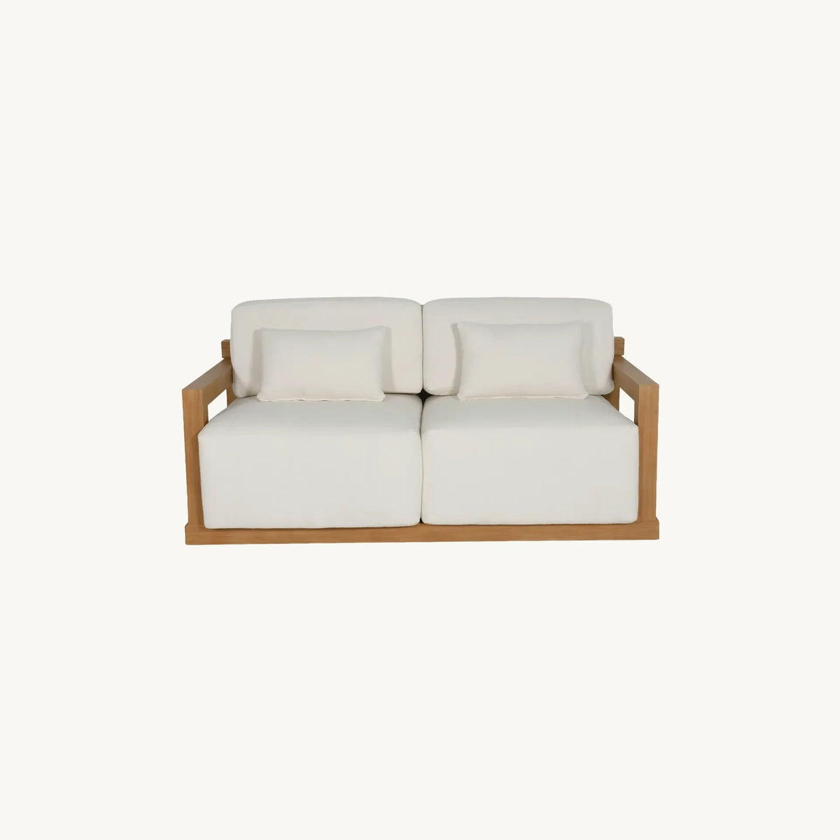 Castelle Talon Cushioned Lounge Loveseat