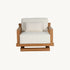 Castelle Talon Cushioned Lounge Action Chair