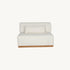 Castelle Talon Sectional Center Armless Loveseat
