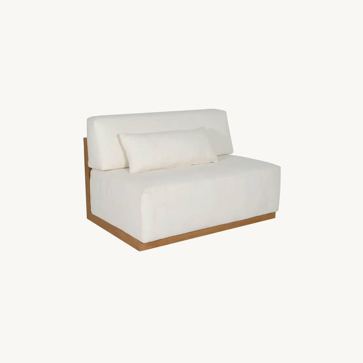 Castelle Talon Sectional Center Armless Loveseat, view 7