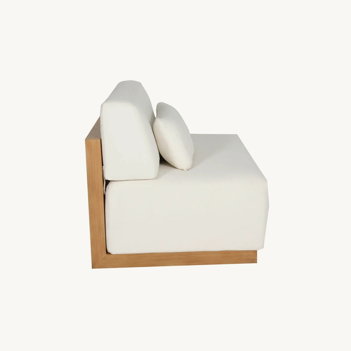 Castelle Talon Sectional Center Armless Loveseat, view 3