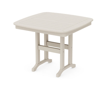 POLYWOOD Nautical 37" Dining Table in Sand