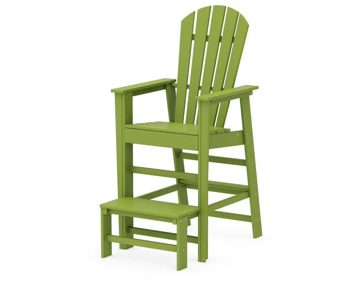 POLYWOOD South Beach Lifeguard Chair in Lime
