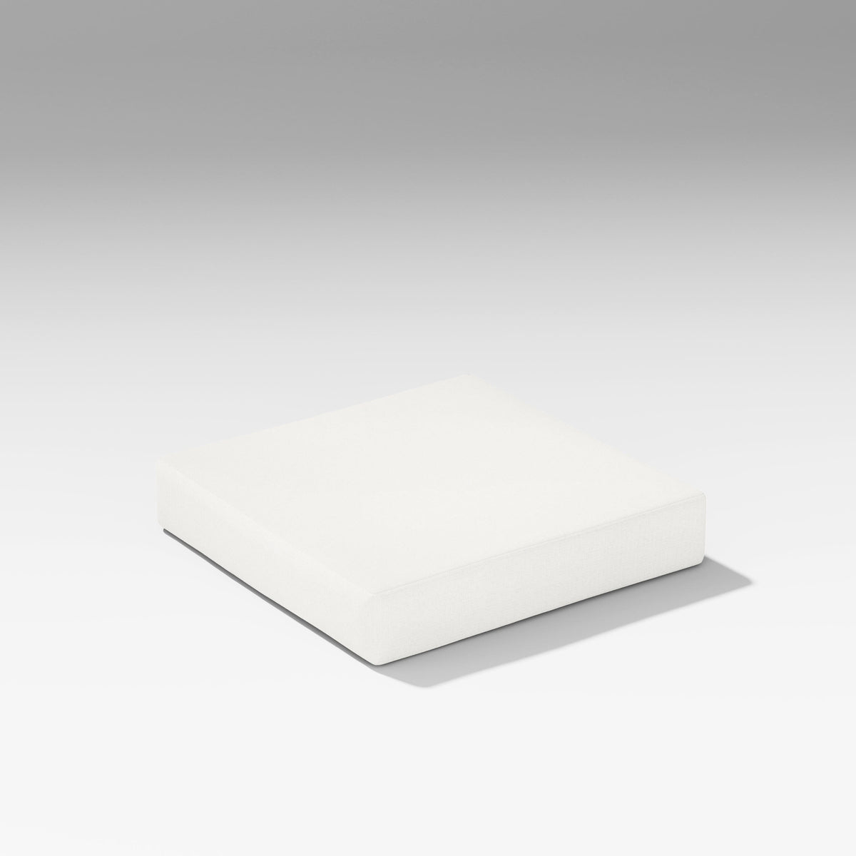 POLYWOOD PW Designer Series Latitude Modular Ottoman Seat Cushion in Natural Linen