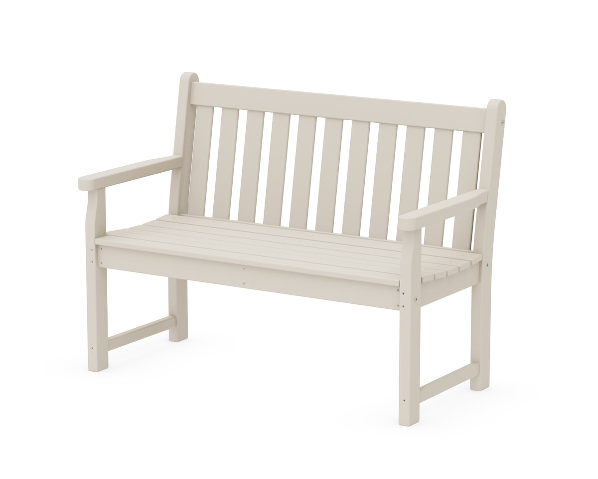 POLYWOOD Traditional Garden 48" Bench in Sand