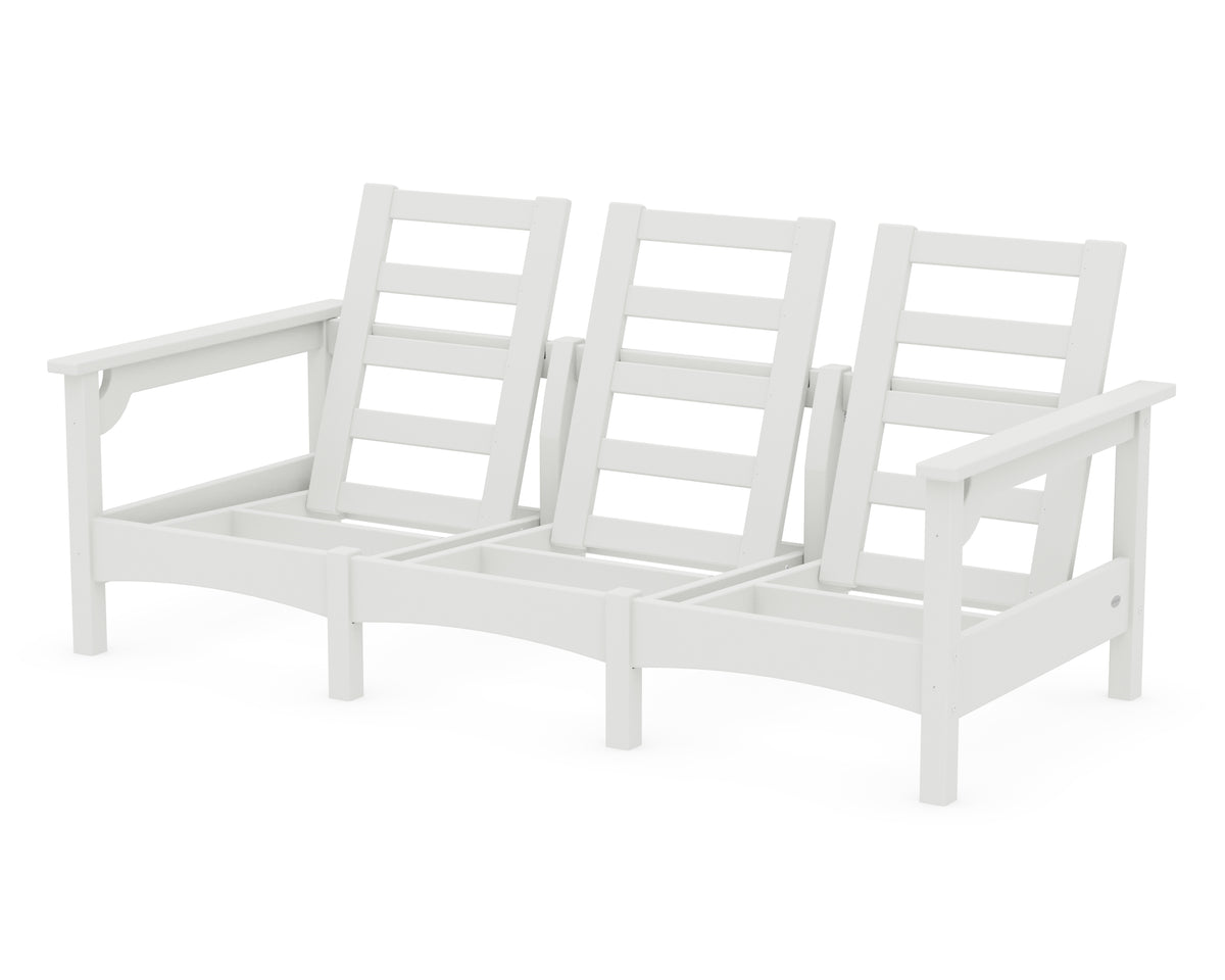 POLYWOOD Club Sofa Frame in White