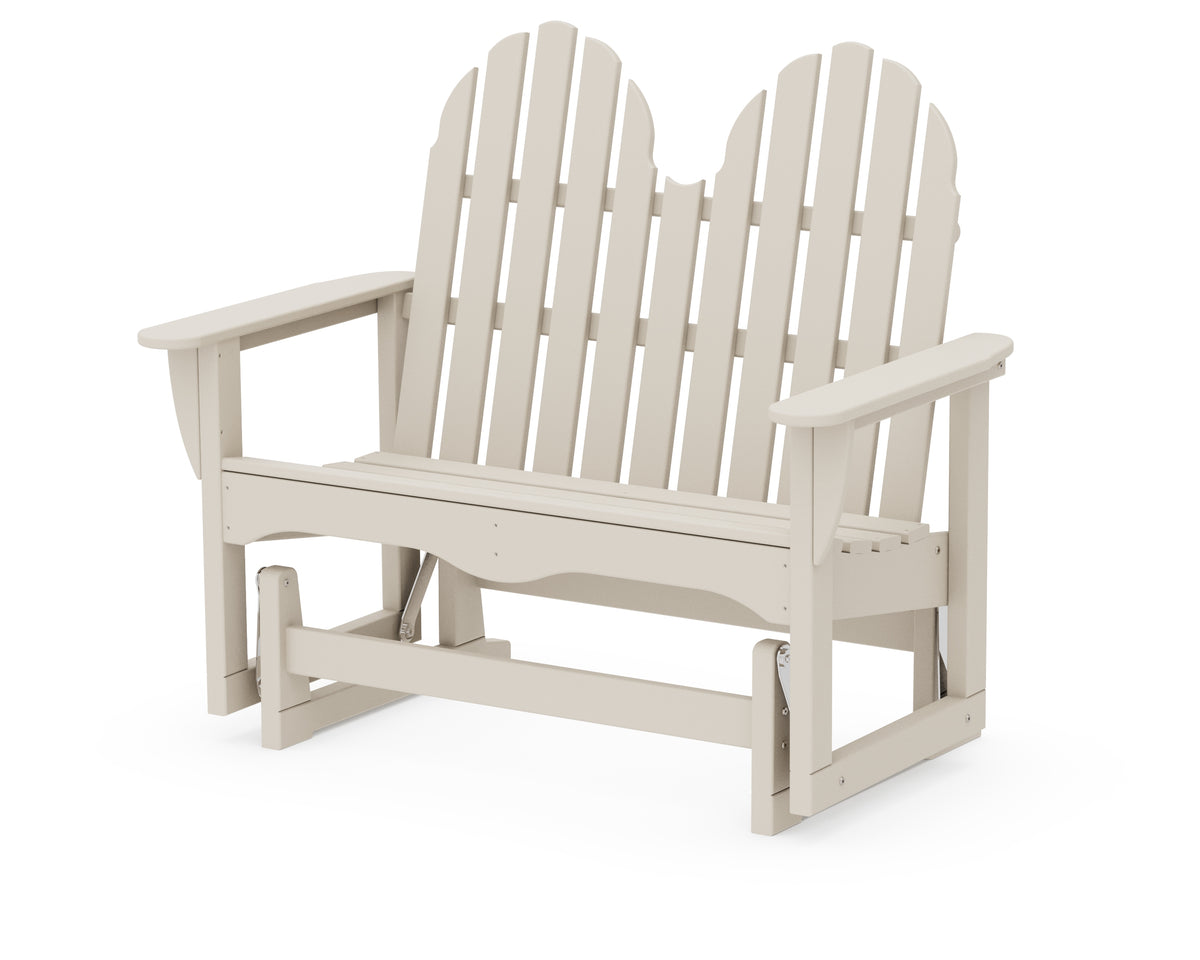 POLYWOOD Classic Adirondack 48" Glider in Sand