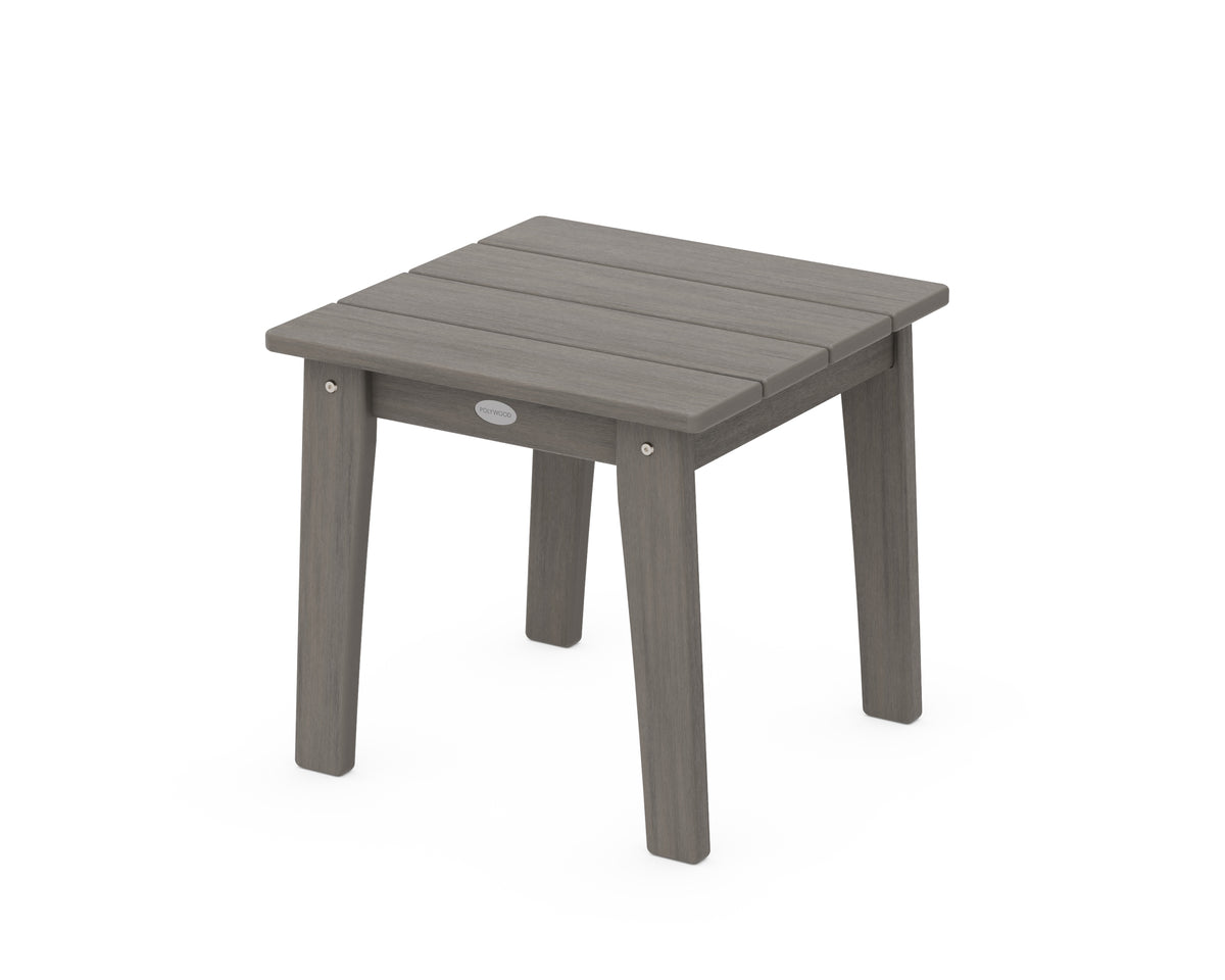 POLYWOOD Lakeside End Table in Driftwood